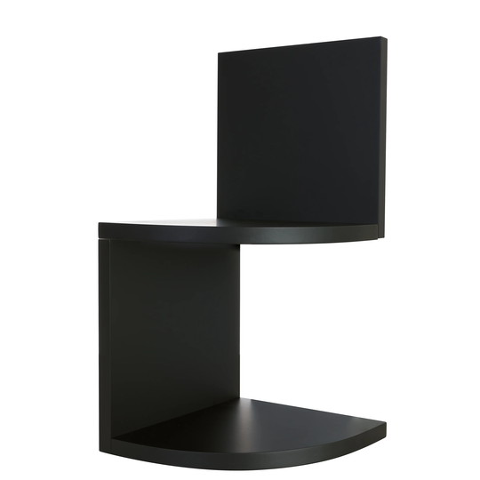 kieragrace Priva Corner Shelves, Set/4