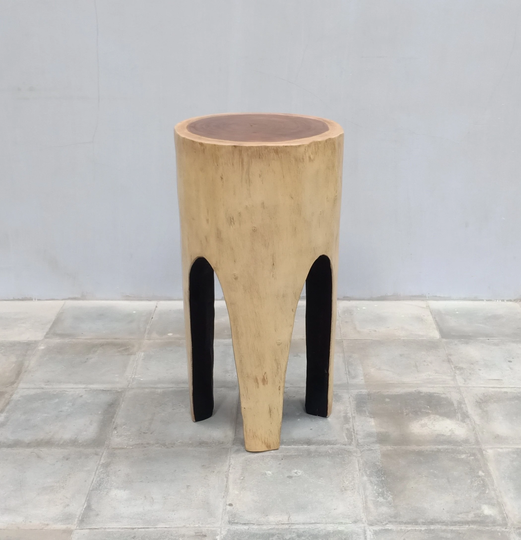 Golden Acacia Cocktail Table - Side End Live Edge Sofa Entry Room