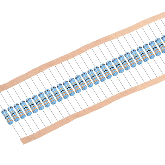 1Watt 33 Ohm Metal Film Resistors 1% Tolerances 30 Pcs - Muti-Color