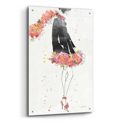 Floral Fashion IV by Anne Tavoletti - Unframed Painting