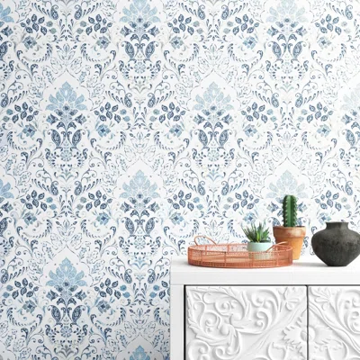 Cutrer 16.5' L x 20.5" W Peel and Stick Wallpaper Roll