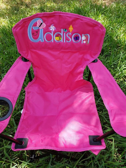 Kids Butterfly Springtime Theme Chair