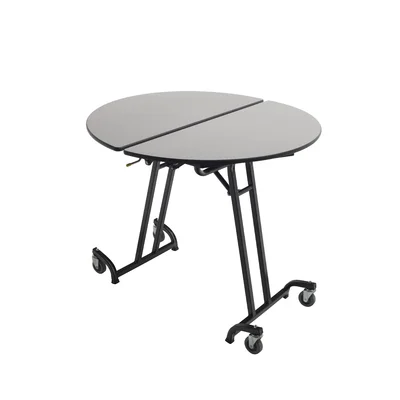 Mobile Circular Cafeteria Table