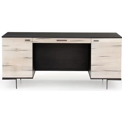 Anasta Solid Wood Executive Desk