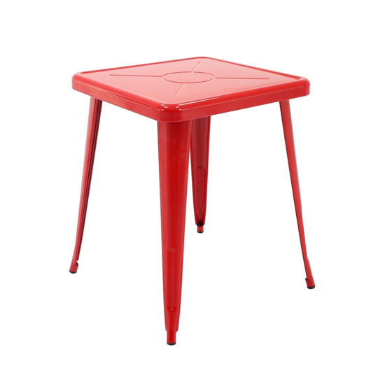 Porthos Home Indoor&Outdoor Rust-Resistant Metal Restaurant Table