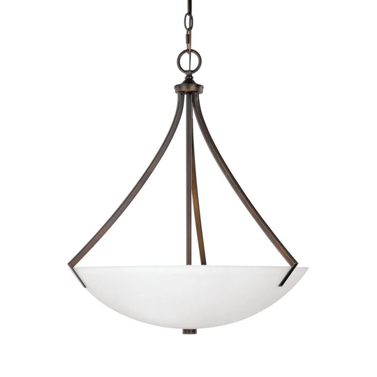 Stanton 3-light Burnished Bronze Pendant