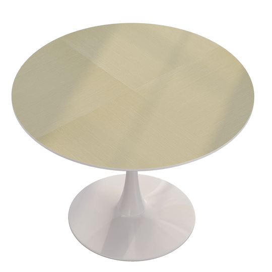 Round Dining Table,Metal Base Dining Table,End Table Leisure Coffee Table