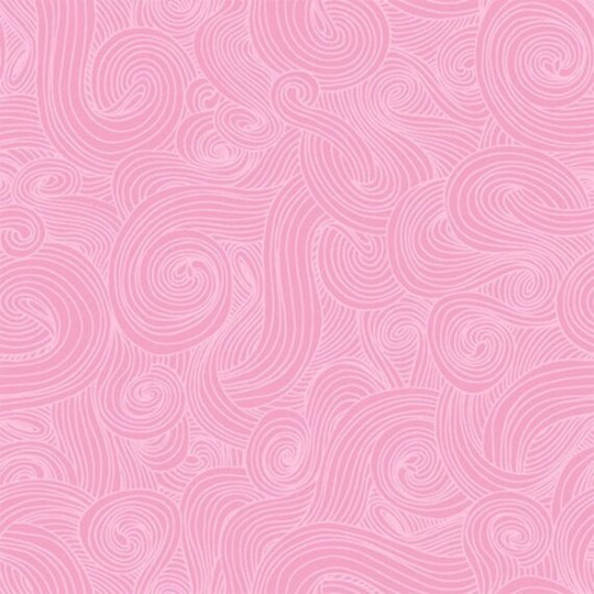 Carnation Swirl Just Color By Studio E 44 Inches Wide 100% Cotton Quilting Fabric Se 1351-Carnation