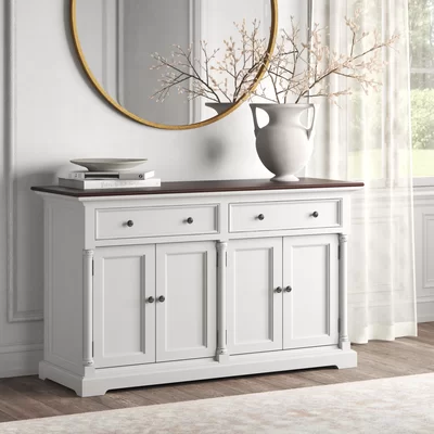 Vivien 57.09" Wide 2 Drawer Sideboard