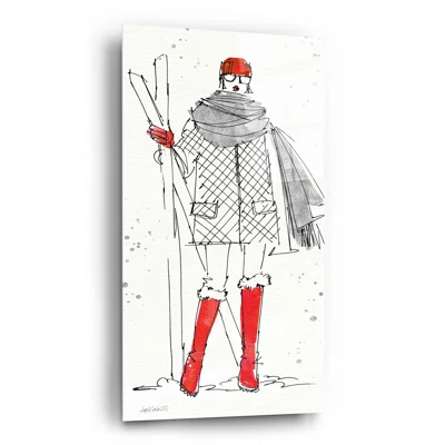 Winter Fashion I by Anne Tavoletti - Unframed Painting