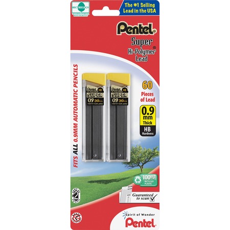 Wholesale Pencil Refills: Discounts on Pentel Super Hi-Polymer 0.9mm Lead Refill PENC29BPHB2