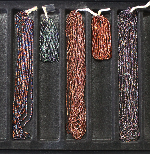 Vintage Czech 12/0 Three Cuts, 5 Color Options