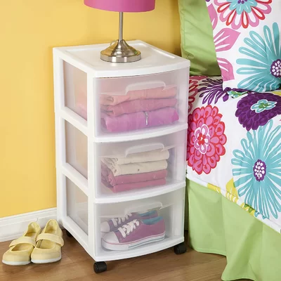 3-Drawer Storage Chest