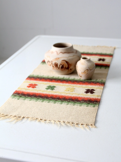 Vintage Southwestern Woven Table Runner