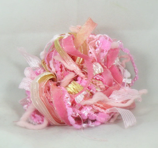Petals Elements 12Yd Shabby Chic Art Yarn Bundle . Card Making Gift Wrap Junk Journal Scrapbook Hand Dyed Ribbons Novelty Sample Pack