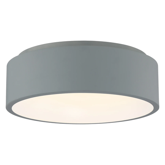 Radiant 1-light Gray LED Flush Mount