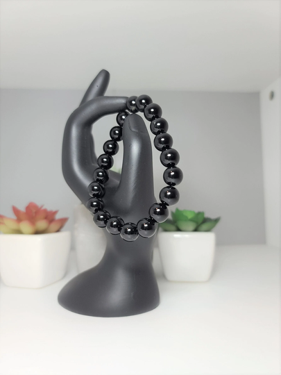 Black Onyx Beaded Bracelet