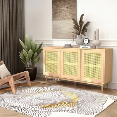 Riaan 59.1" Wide 3-Door Sideboard