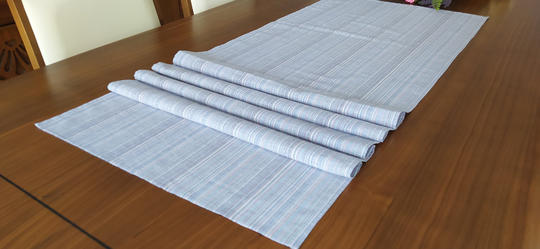 striped Cotton Linen, Table Runner, Garden Decor, Wedding Design, Linen Dinner, Housewarming Gift