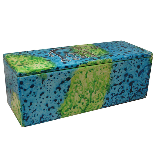 Bahari Elephant Soapstone Pencil Box (Kenya)