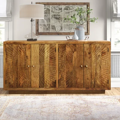 Erik 72" Wide Mango Wood Sideboard