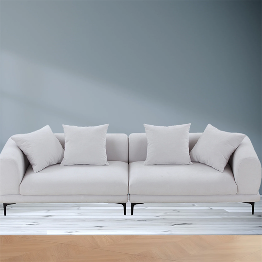 Sofa Couch 4-Seater Fabric Sofa