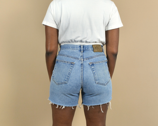 Calvin Klein Size 29 Cutoff Vintage Denim Shorts