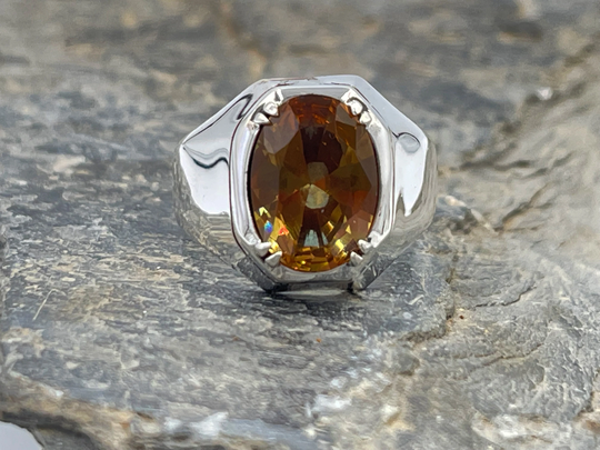 Color Changing Stone Silver Ring, Zultanite Gemstone, Handmade Anniversary Gift, Birthday Unique Ring