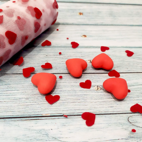 1Pc Mini Heart Shaped Erasers - Valentine's Day Pencil Erasers, Stationary, Small Gifts, Decor, Love Gifts
