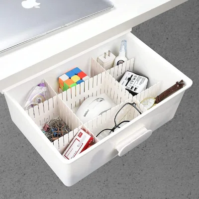 Desk Drawer, Under Desk Storage, Set For Office/Bedroom/School/Kitchen, Self-Adhesive Under Desk Drawer For Ipad/Phone/Pens/Pencils/Keys/Cutlery And