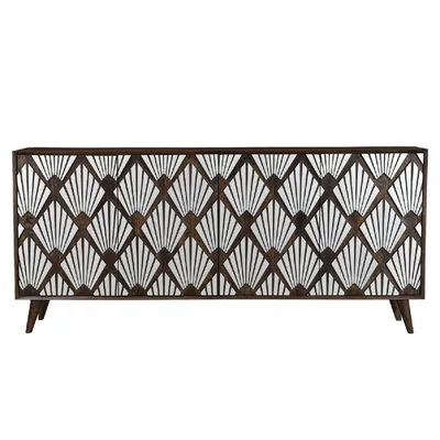 80" Wide Wood Sideboard