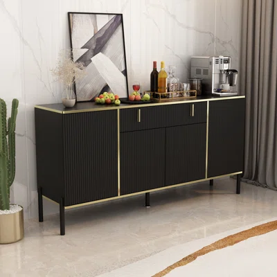 Kobbe 63" Wide 1 Drawer Sideboard