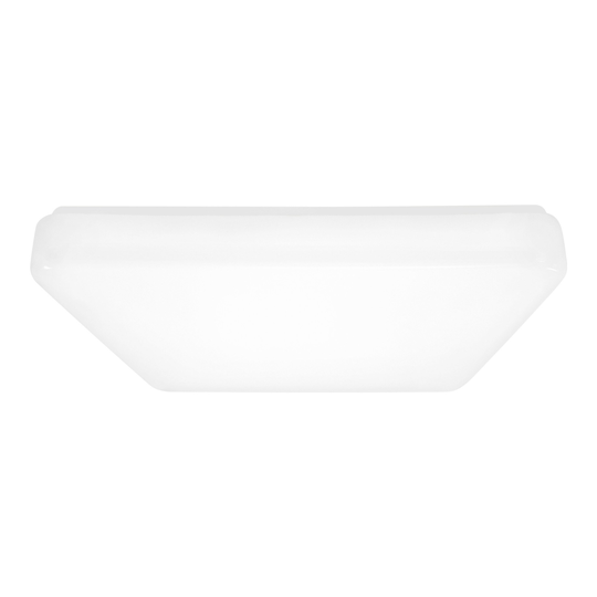Generation Lighting Vitus 15" Wide LED Flush Mount Square Ceiling