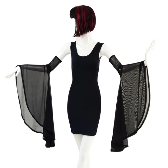 Mesh Arm Warmers With Mini Sorceress Sleeve Bells | Dress Sold Separately 157803