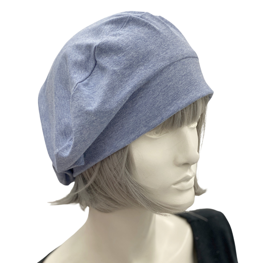 Berets For Women, Soft Slouchy Hat in Stretch Jersey, Choose Your Color, Best Friend Birthday Gift, Handmade The Usa