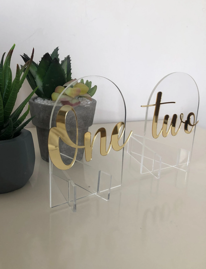 Weddingtable Numbers | Table Acrylic Number Wedding, Centerpieces Luxury Decorations