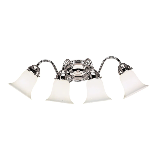 Kichler Lighting Transitional 4-light Chrome Bath/Vanity Light