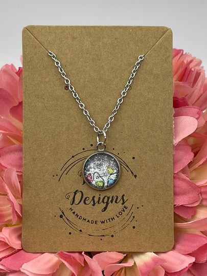 Color Street Holiday De-Light Necklace | Gifts For Her Valentines Day Gift Statement Jewelry