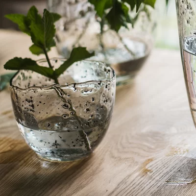Sistrunk Glass Art Table Vase