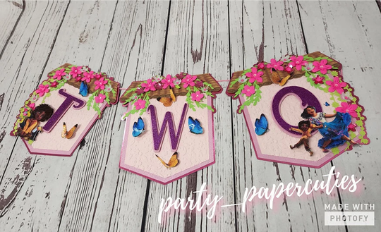 Encanto High Chair Banner, Encanto One Two Banner