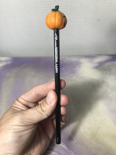 Vintage Russ Halloween Themed Pencil Collectible Hallmark Topper - Cool 90's/Nostalgia