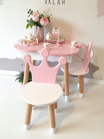 Kids Desk Chair, Wooden Animal Chair
