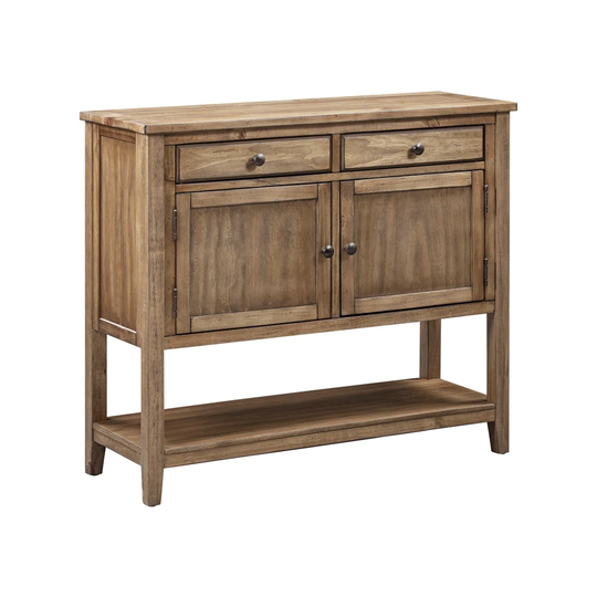 Modern Console Table Sofa Table for Living Room with 2 Drawe