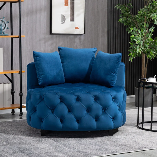 Accent Chair Classical Barrel Chair for Living Room Modern Leisure Sofa Chair