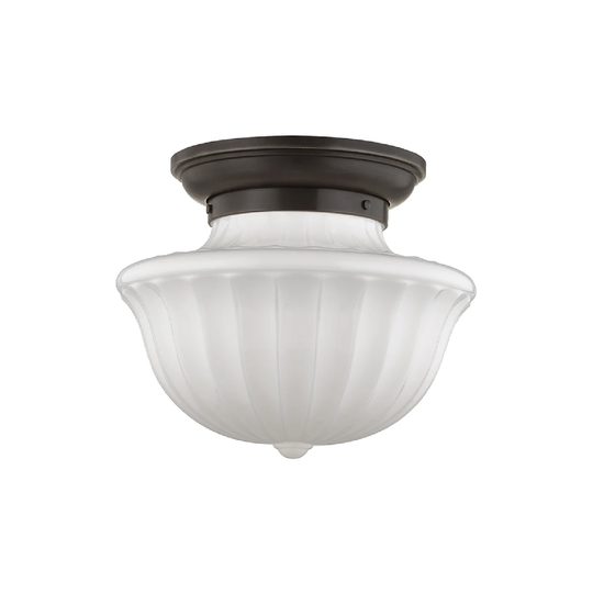 Hudson Valley Lighting Dutchess 2-light Large Flush Mount, Old Bronze