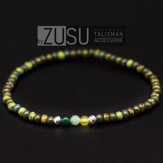 Agate Men's Bracelet, Minimalist Beaded Mens Bracelet For Men, Gift Dad From Daughters, Gift Boyfriend, Gift, Unisex