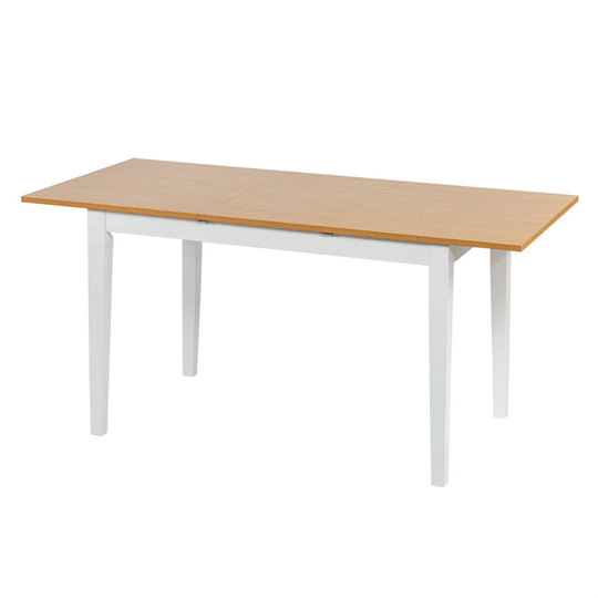 47.2" to 63" Length Extendable Rectangular Dining Table, Only Table