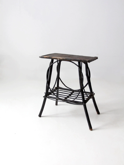 Antique Adirondack Twig Table