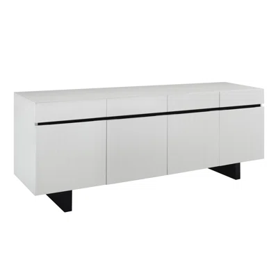 72" Wide 4 Drawer Sideboard