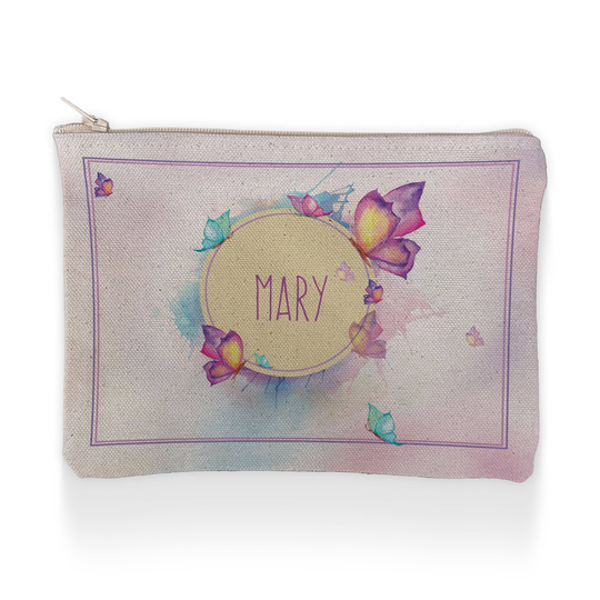 Makeup Pencil Case Watercolor